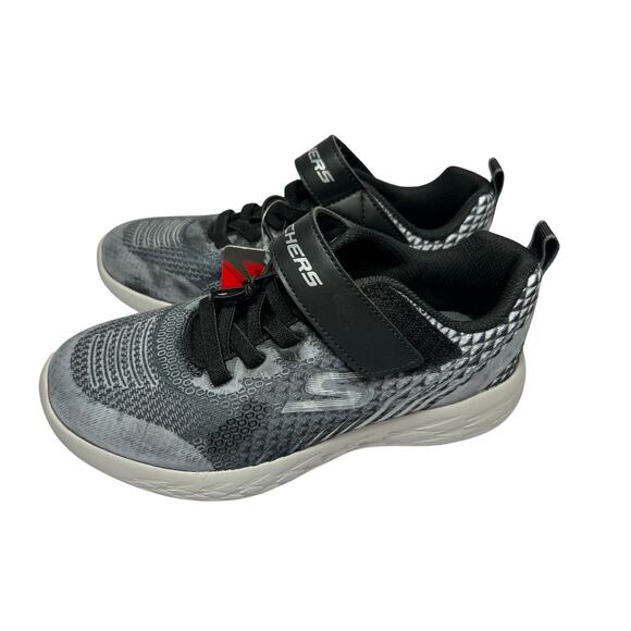 Skechers Other - Skechers Microspec Max Sneakers Black Gray Knit Mesh Boys NWT Lightweight